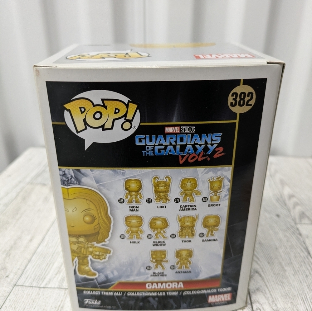Funko Pop! Marvel Studios Gamora Gold Figure - Picture 5 of 6